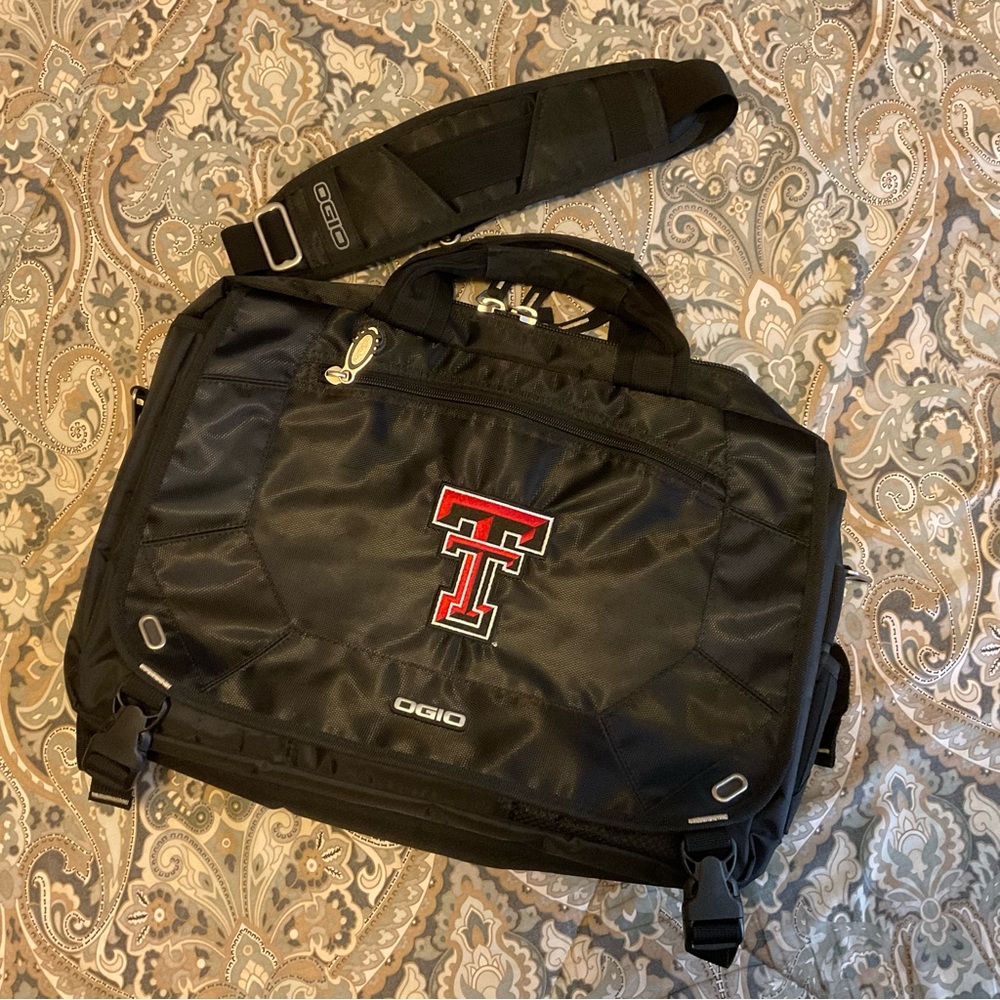 New OGIO Texas Tech Red Riders Laptop Messenger Bag